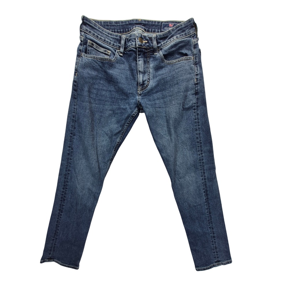 Vineyard Vines Straight Leg Jeans Mens 28x30 Medium Wash Blue Denim 1P001157